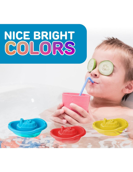 Barco de Juguete Apilable uToyz - 6 Piezas para Niños