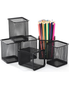 6 Tazas Cuadradas de Metal para Tablero Perforado Colingmill 2