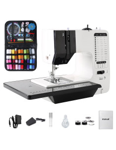 Máquina de Coser Mini Portátil GY10942 con 12 Puntadas y Mesa