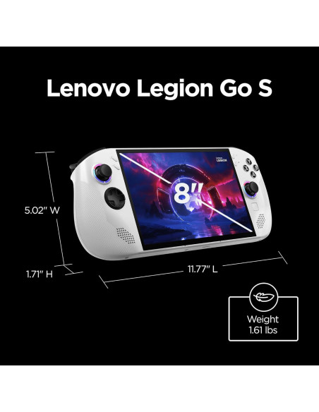 Consola de Juegos Móvil Lenovo Legion Go S - 8" 120Hz - 16GB RAM - 512GB Consola de Juegos Móvil Lenovo Legion Go S - 8" 120Hz - 16GB RAM - 512GB