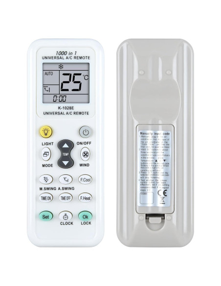 Control Remoto Universal PZL K-1028E para Aire Acondicionado Control Remoto Universal PZL K-1028E para Aire Acondicionado