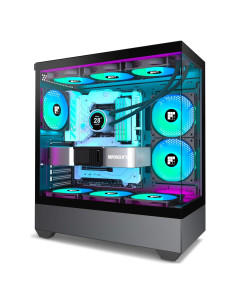 Caja de PC Gaming FOIFKIN F1 ATX con Ventiladores ARGB
