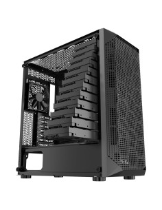 Caja de Juegos para PC VEVOR Torre Media con 4 Ventiladores