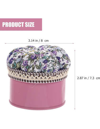 Almohadilla para Alfileres MAGICLULU 8.5x8.5x7.5cm