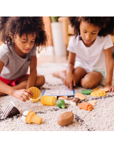 Juego de Comida Melissa & Doug 18 Piezas para Niños 2