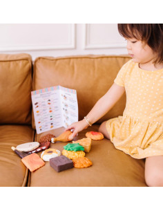 Conjunto de Comida de Juego Melissa & Doug 17 Piezas 2