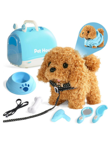 Juguete perro interactivo AN para niños 3 a 5 años