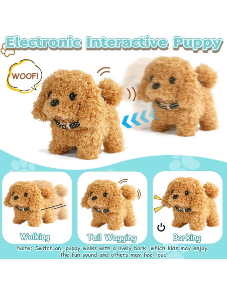 Juguete perro interactivo AN para niños 3 a 5 años Juguete perro interactivo AN para niños 3 a 5 años