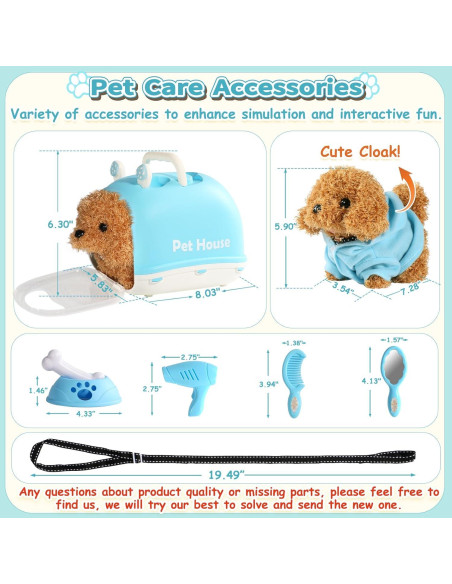 Juguete perro interactivo AN para niños 3 a 5 años Juguete perro interactivo AN para niños 3 a 5 años