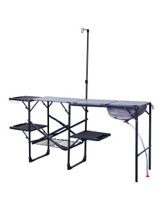 Mesa de Cocina Plegable GCI Outdoor con Fregadero 143x55cm