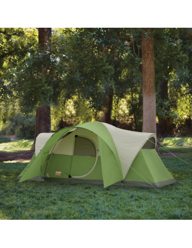 Carpa Familiar Coleman Montana 8P Impermeable 4.88m para Camping