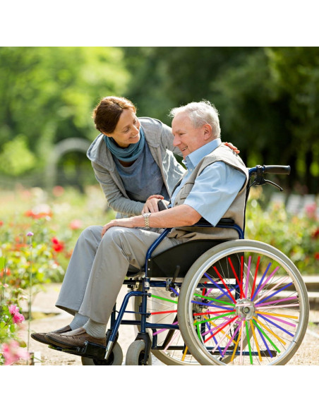 180 Cubiertas de Radios DENGXINWEI 24cm 10 Colores para Bicicleta