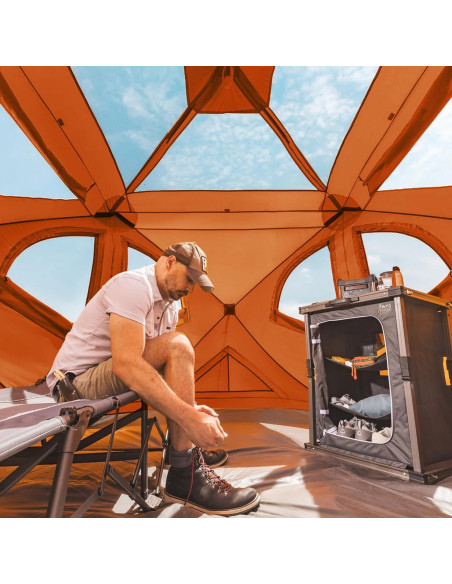 Tienda de Camping TIMBER RIDGE para 4 Personas Instantánea Tienda de Camping TIMBER RIDGE para 4 Personas Instantánea