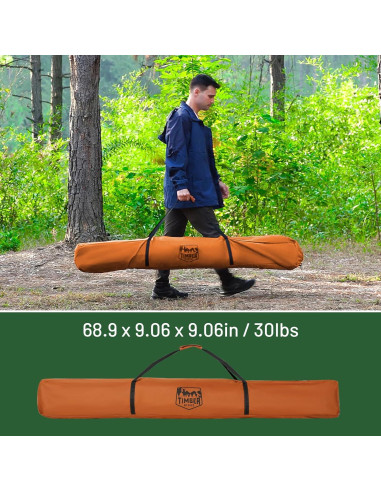 Tienda de Camping TIMBER RIDGE para 4 Personas Instantánea