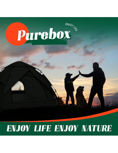 Tienda Pop Up Purebox para 2-3 Personas Impermeable