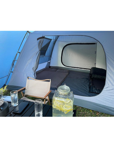 Tienda de Camping Tres Osos LC03 para 6 Personas Impermeable