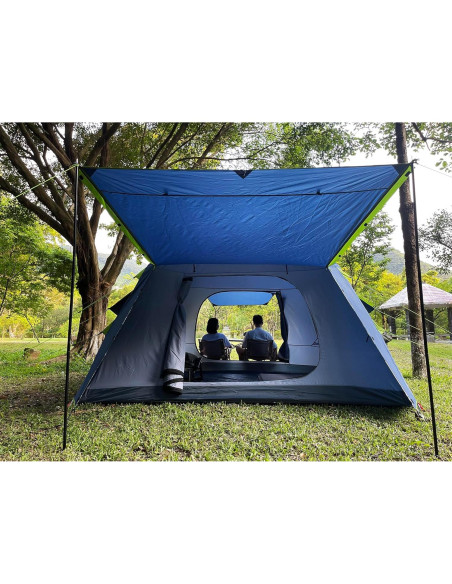 Tienda de Camping Tres Osos LC03 para 6 Personas Impermeable