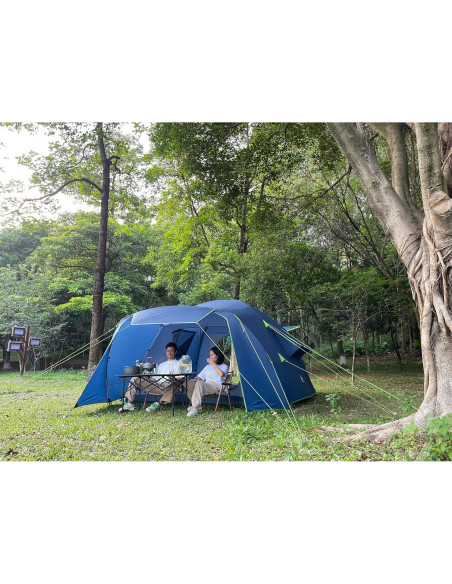 Tienda de Camping Tres Osos LC03 para 6 Personas Impermeable