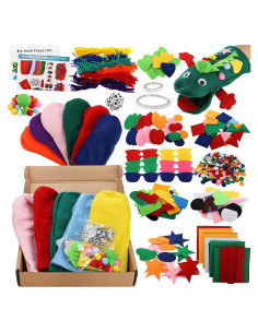 Kit de Títeres de Mano TOPZEA 12 Piezas DIY para Niños