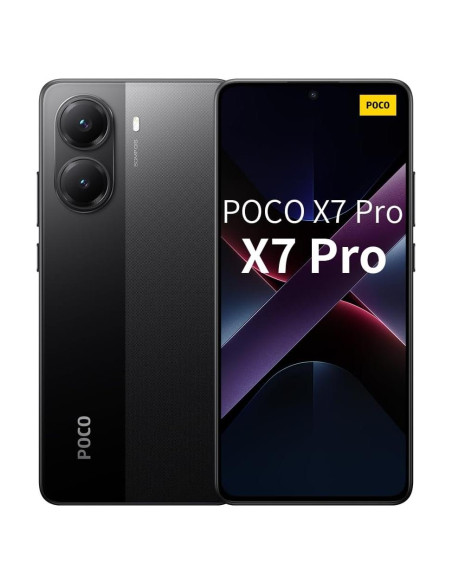 Xiaomi Poco X7 Pro 5G 256GB 12GB Negro Pantalla 6.67" Xiaomi Poco X7 Pro 5G 256GB 12GB Negro Pantalla 6.67"