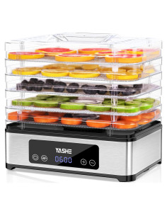 Deshidratador de Alimentos YASHE FD-1019 5 Bandejas 420W