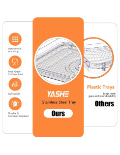 Deshidratador de Alimentos YASHE FD-1019 5 Bandejas 420W 2