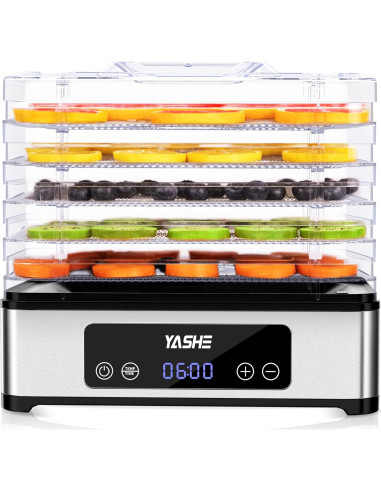 Deshidratador de Alimentos YASHE FD-1019 5 Bandejas 420W