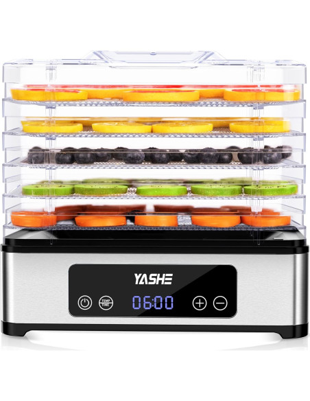 Deshidratador de Alimentos YASHE FD-1019 5 Bandejas 420W