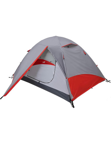 Tienda de Camping ALPS Mountaineering Taurus 2 Personas Gris/Rojo