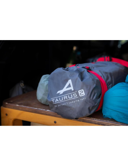Tienda de Camping ALPS Mountaineering Taurus 2 Personas Gris/Rojo