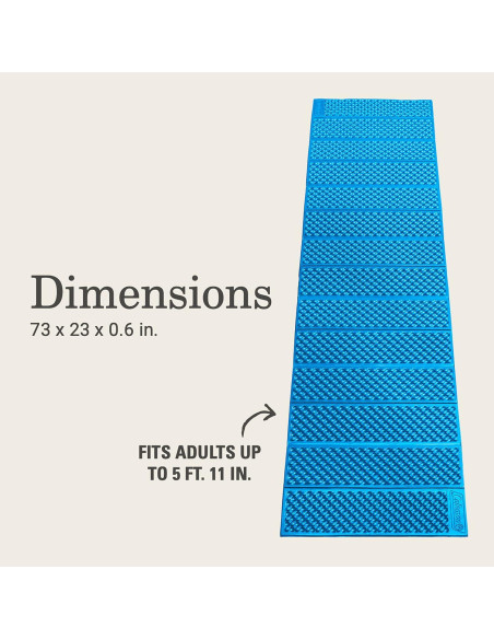 Almohadilla de Espuma Coleman River Rest 185x58 cm Aislante