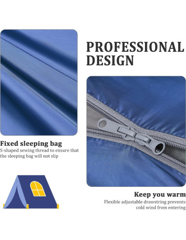 Saco de dormir ECOOPRO LW210 para clima cálido 210x76 cm