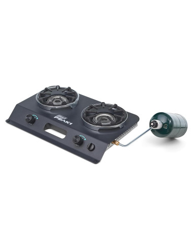 Estufa de Camping Coleman PEAK1 2 Quemadores Gas 20,000 BTUs