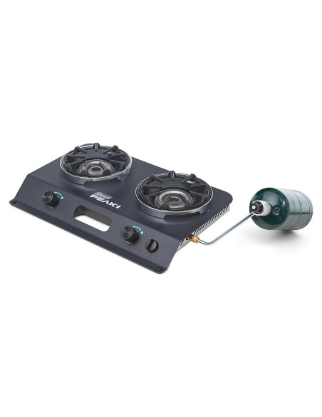 Estufa de Camping Coleman PEAK1 2 Quemadores Gas 20,000 BTUs Estufa de Camping Coleman PEAK1 2 Quemadores Gas 20,000 BTUs