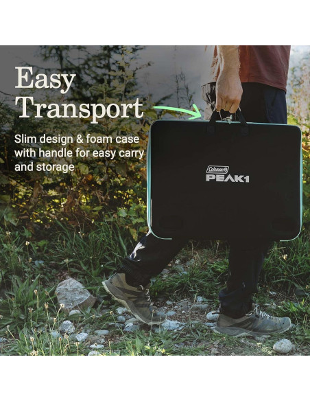 Estufa de Camping Coleman PEAK1 2 Quemadores Gas 20,000 BTUs Estufa de Camping Coleman PEAK1 2 Quemadores Gas 20,000 BTUs