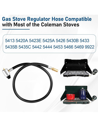 Manguera Adaptadora de Propano FATCANMA 5430 para Estufas Coleman