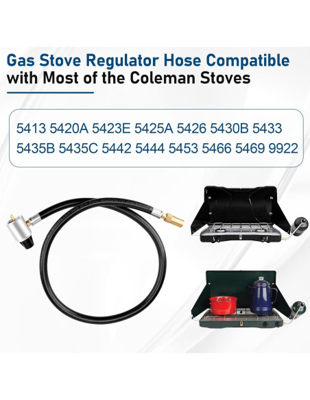 Manguera Adaptadora de Propano FATCANMA 5430 para Estufas Coleman