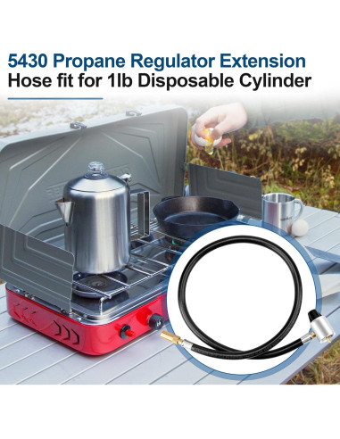 Manguera Adaptadora de Propano FATCANMA 5430 para Estufas Coleman