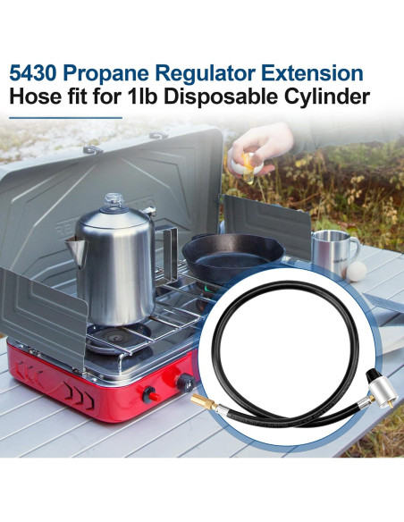 Manguera Adaptadora de Propano FATCANMA 5430 para Estufas Coleman