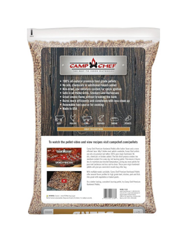 Pellets de Madera Dura Camp Chef 9 kg Mezcla de Competencia