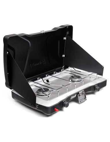 Estufa de Camping Coleman Triton de Propano 2 Quemadores