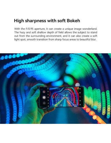 Lente Gran Angular 7artisans 25mm F0.95 MFT APS-C