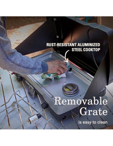 Estufa de Camping Coleman Triton de Propano 2 Quemadores