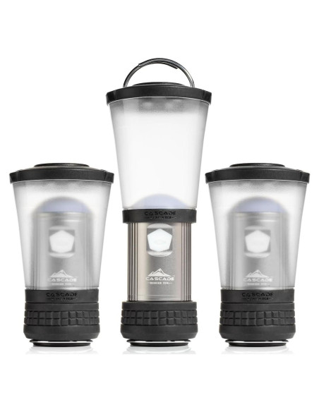 Linterna LED Plegable Cascade Mountain Tech IPX4 - Paquete de 3 Linterna LED Plegable Cascade Mountain Tech IPX4 - Paquete de 3