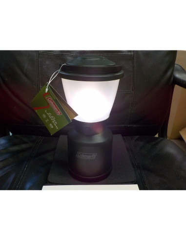 Linterna de Campamento LED 4D Coleman, Resistente al Agua, 54 Lúmenes