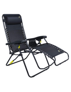 Silla Gravedad Cero GCI Outdoor FreeForm Negra 136 kg