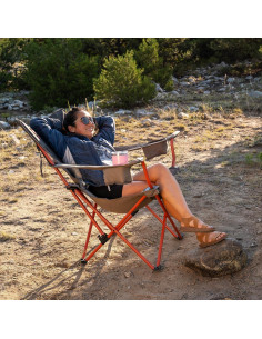 Silla de Lounge Deluxe Kelty - Plegable Reclinable 147 kg 2