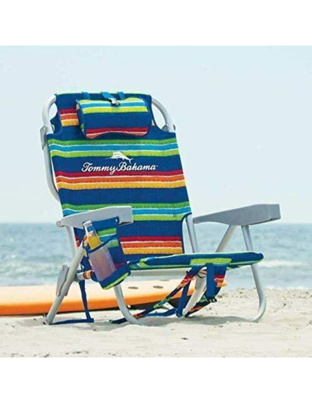 Silla de Playa Plegable Tommy Bahama Multicolor 5 Posiciones