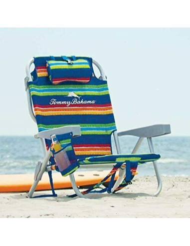 Silla de Playa Plegable Tommy Bahama Multicolor 5 Posiciones