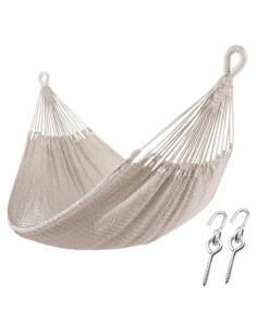 Hamaca Tejida a Mano ZEAN XXL para 2 Personas 250kg